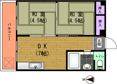 青山ハウス　601号室